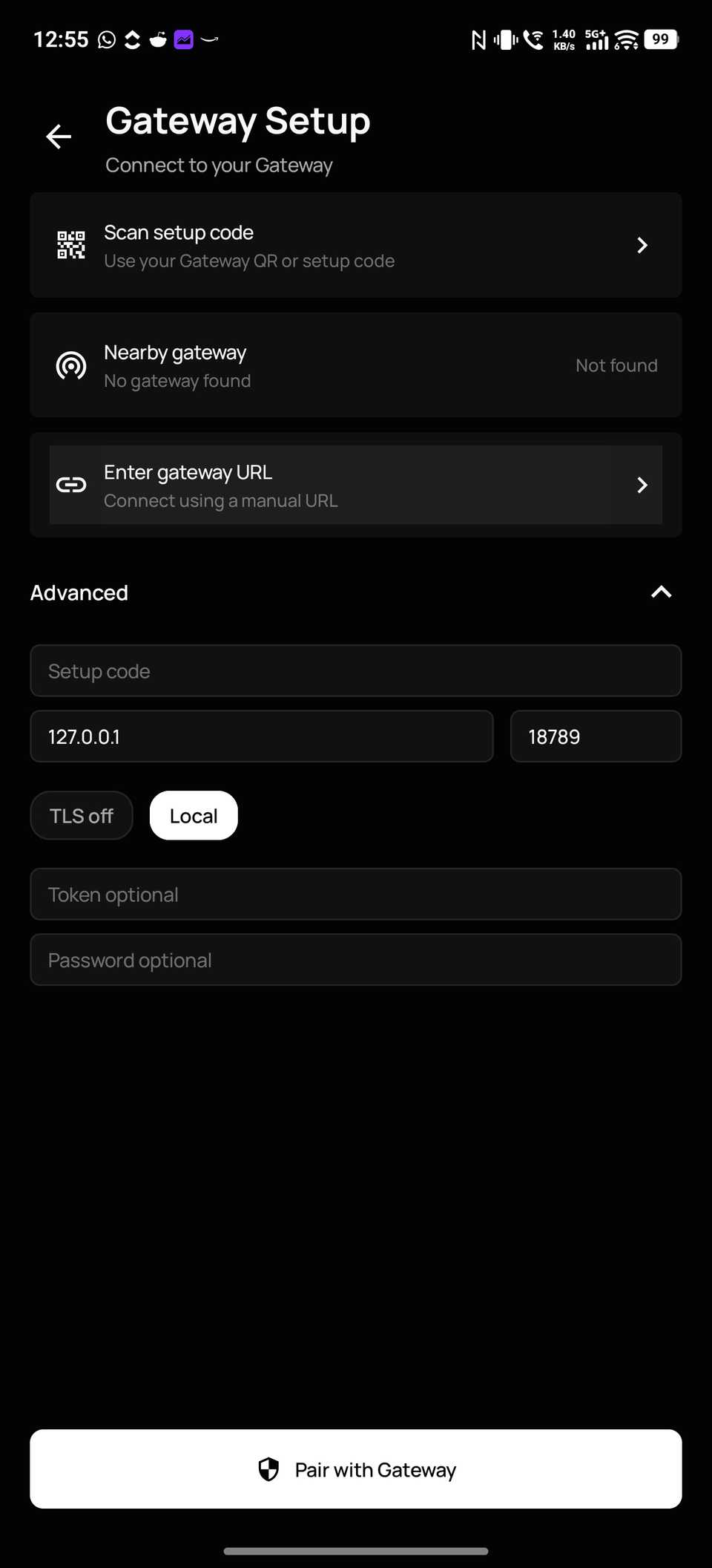 OpenClaw for Android companion app