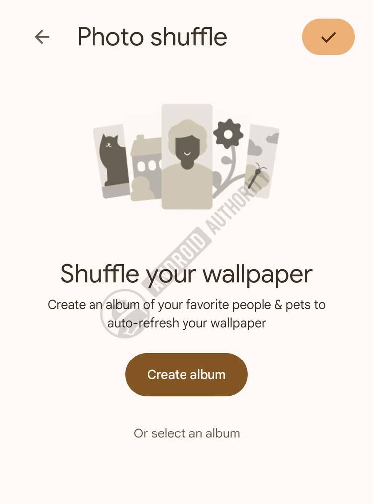 Recurso de reprodução aleatória de papel de parede de pixel na tela