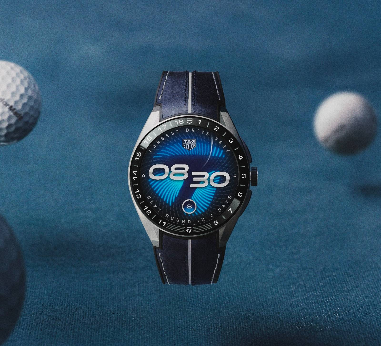 TaylorMade TAG Heuer コラボ ゴルフグローブ Tag Heuer's made a smartwatch for golf fanatics, and it's a hole