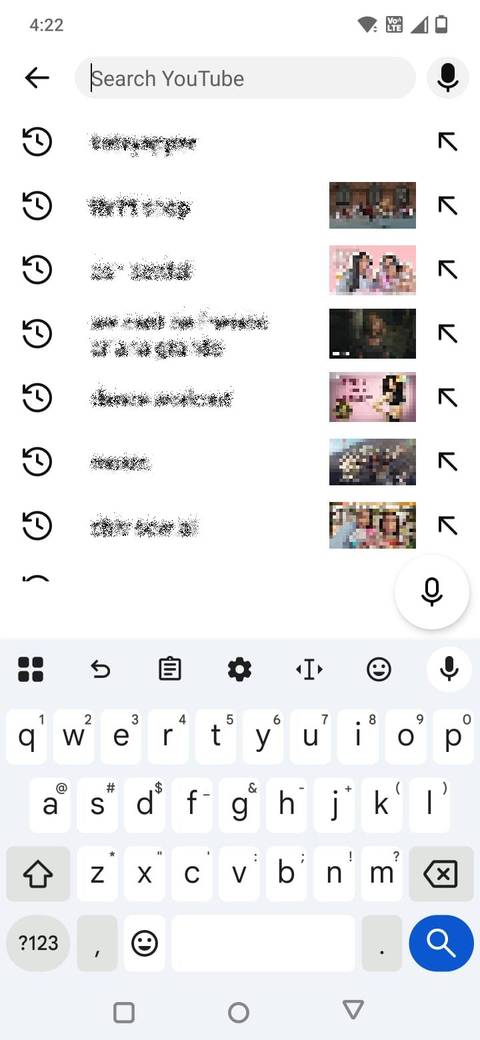 I discovered hidden YouTube options that after all made the app really feel much less irritating Screenshot showing the search bar in YouTube