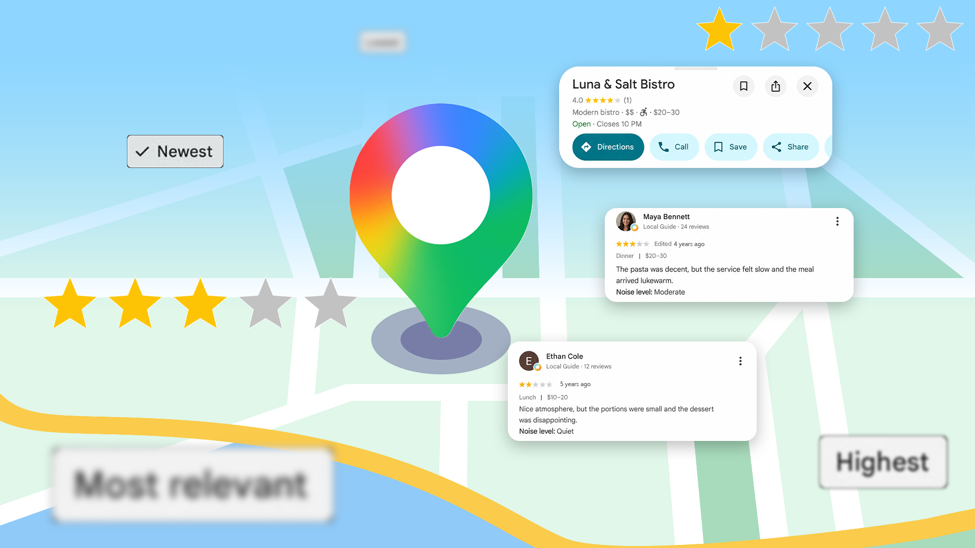 I stopped trusting star ratings: Here's how I judge a place on Google Maps