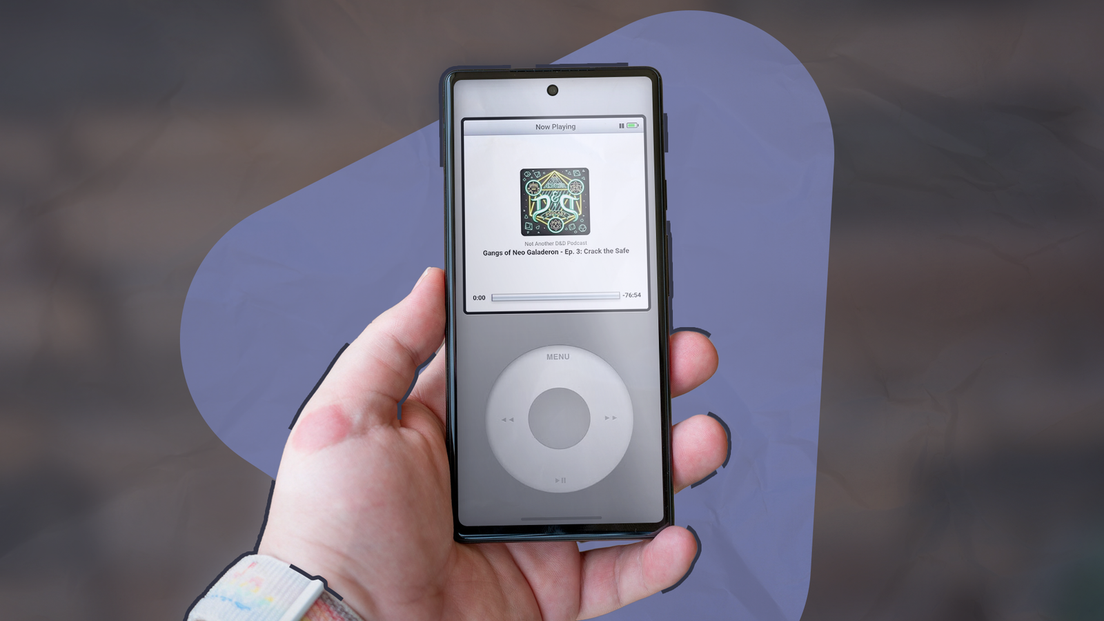 I grew up with an iPod; now I'm reliving my childhood with this retro music player