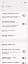 absolute volume toggle in android developer settings