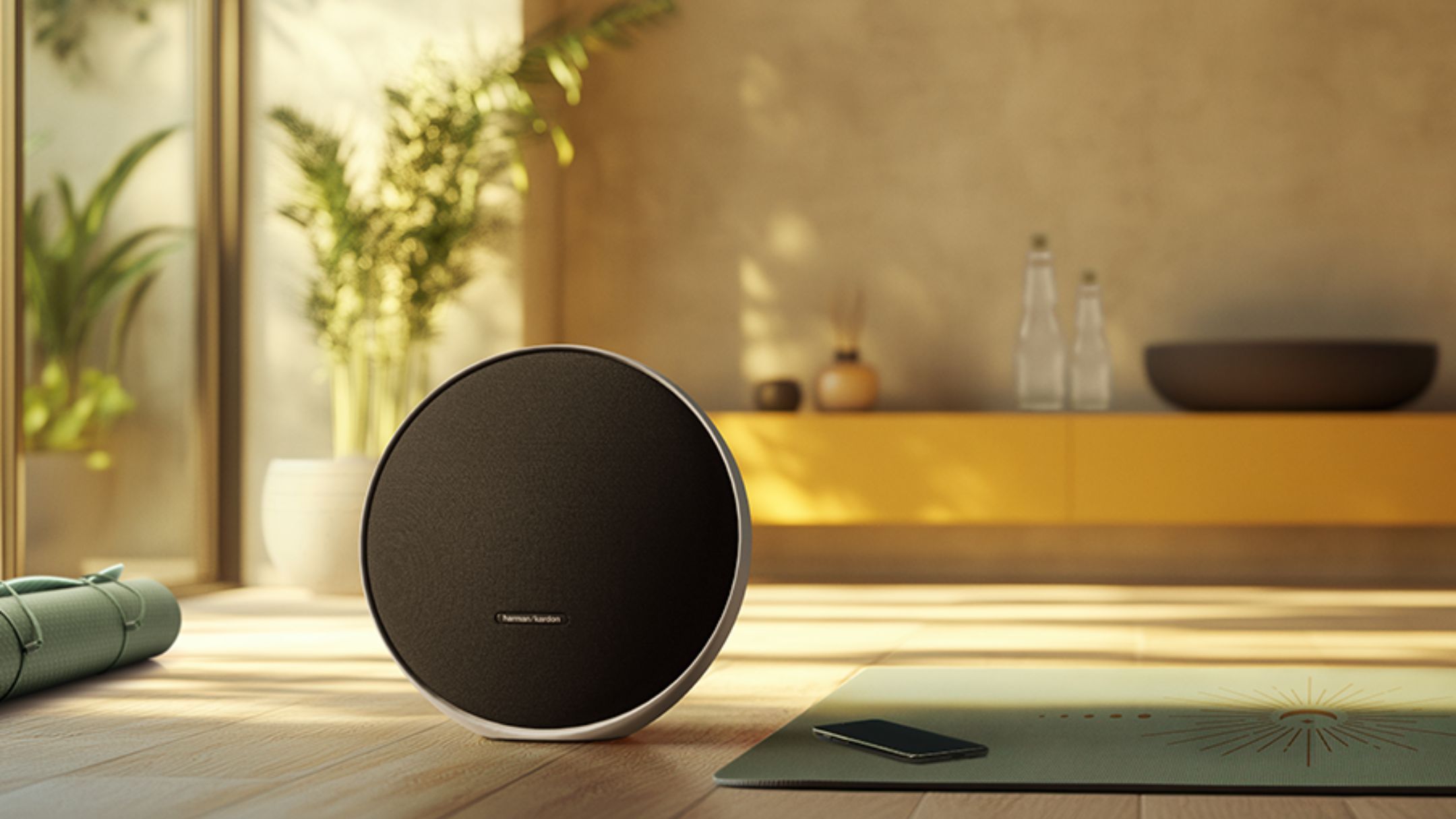 This elegant Harman Kardon wireless portable speaker is just what