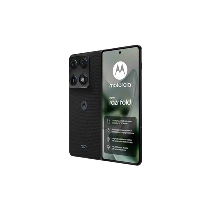 A promotional image of the Motorola Razr Fold