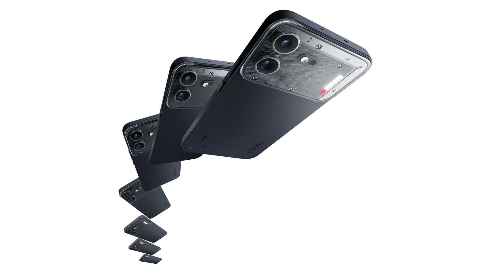 Uma imagem promocional do Nothing Phone (4b)