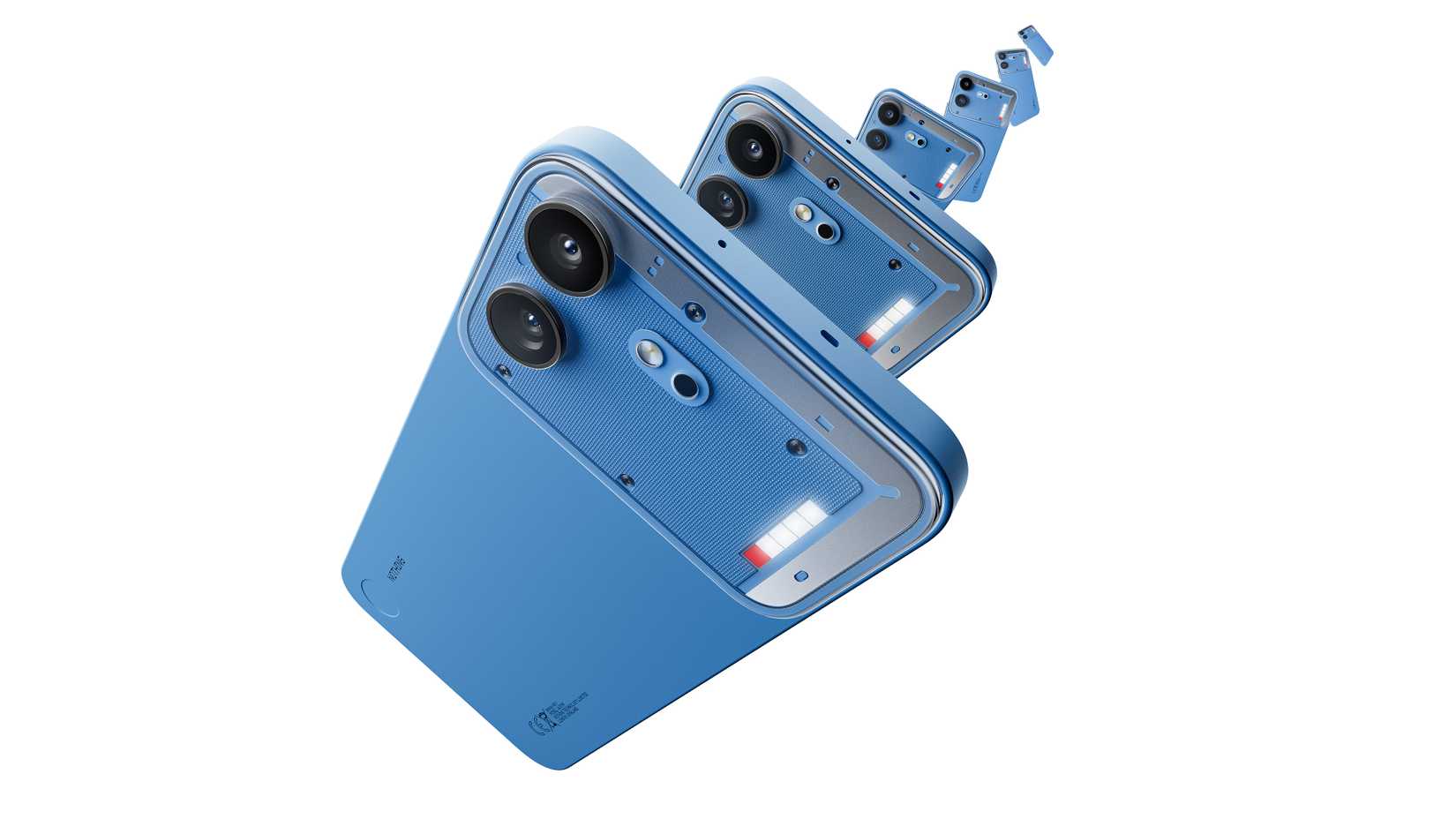 Uma imagem promocional do Nothing Phone (4b)