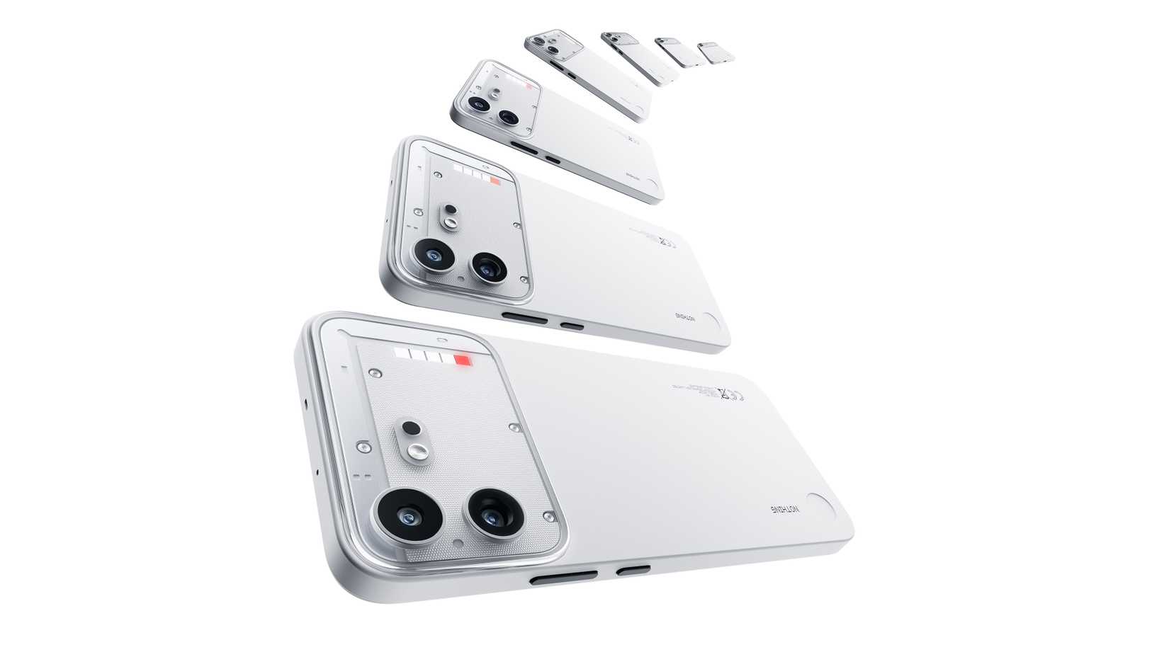 Uma imagem promocional do Nothing Phone (4b)