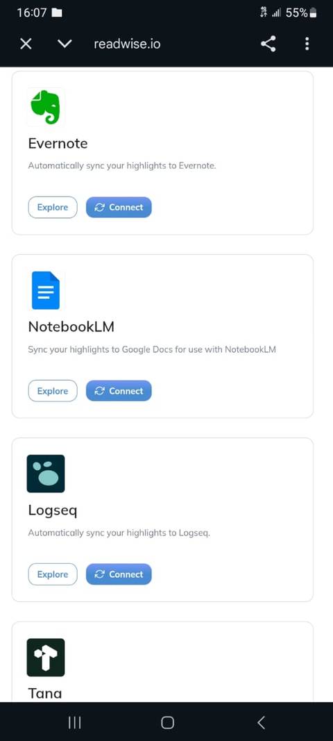 Readwise Notebook LM sync