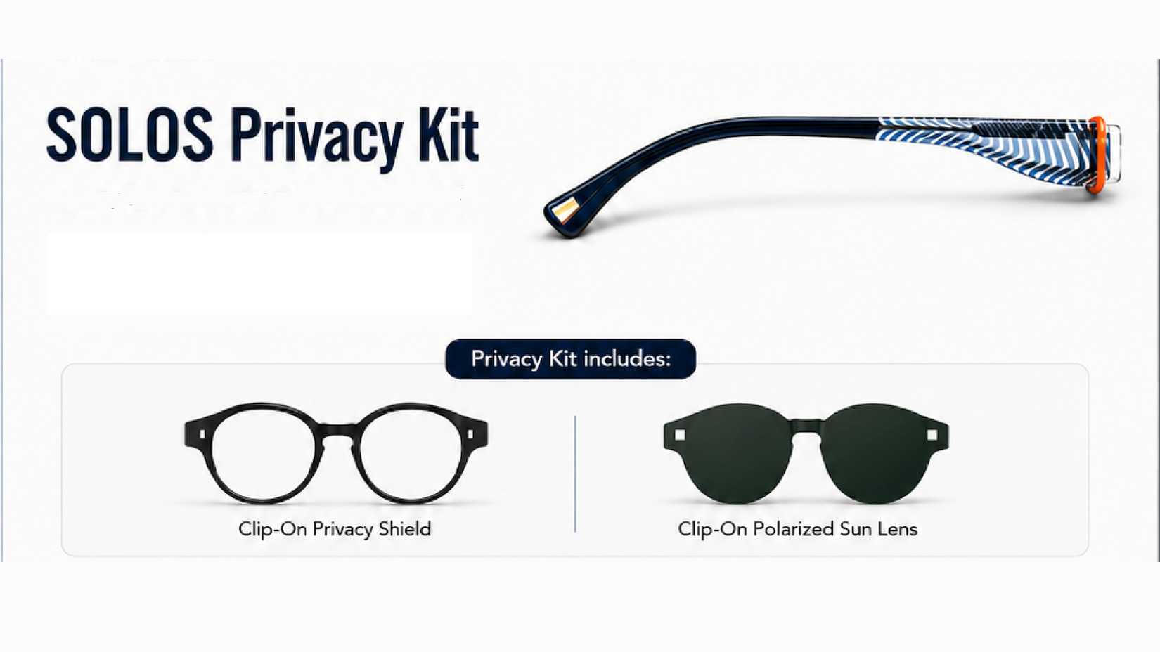 O kit de privacidade Solos AirGo V2