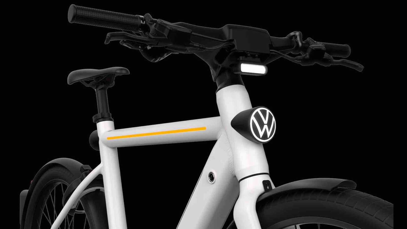 A promotional image of the N+ Volkswagen eBike