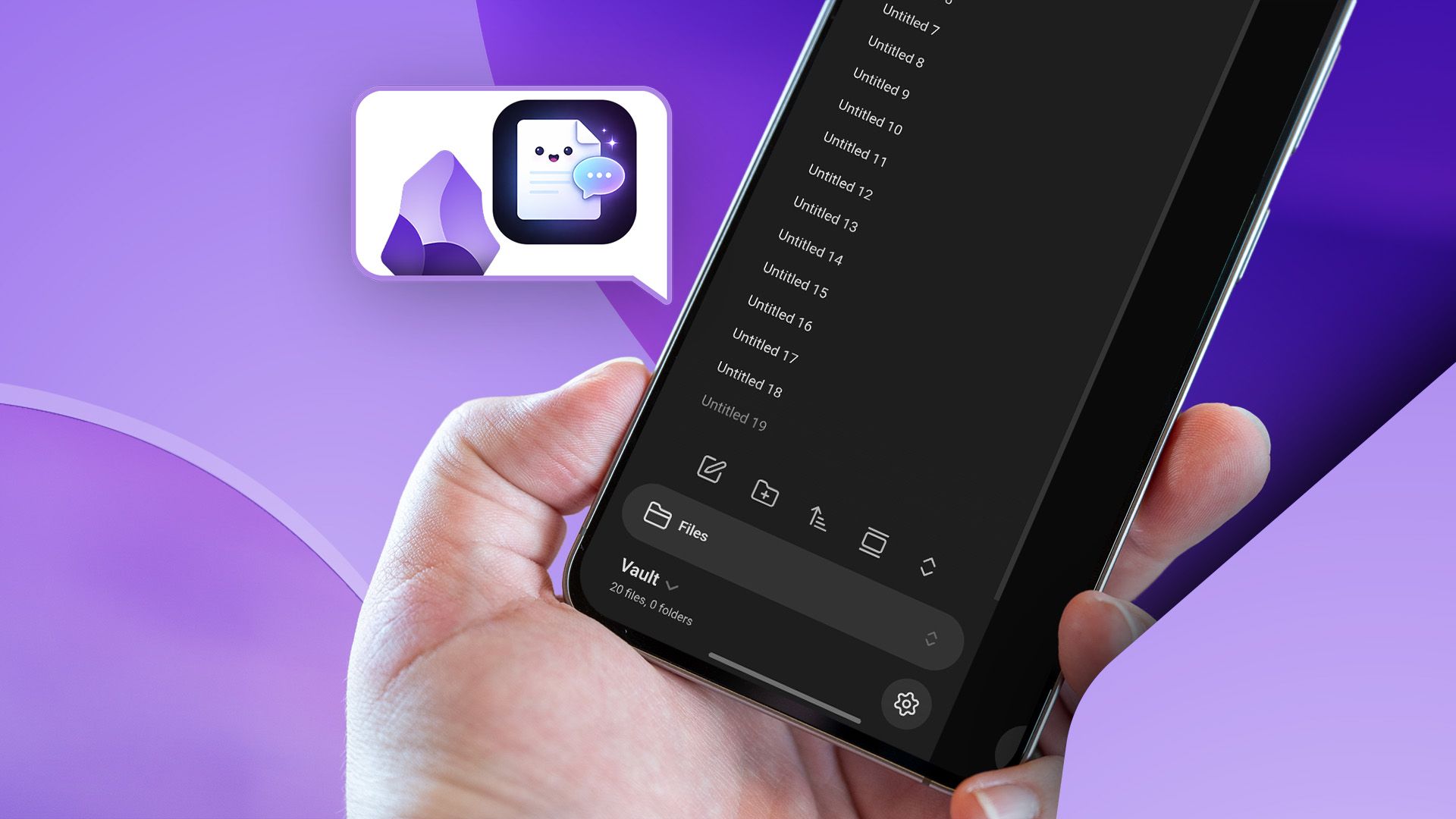 Local LLM pairs with Obsidian on mobile