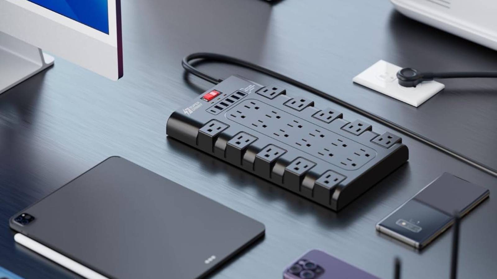 This cheap 22-outlet power strip solves the one problem every home has