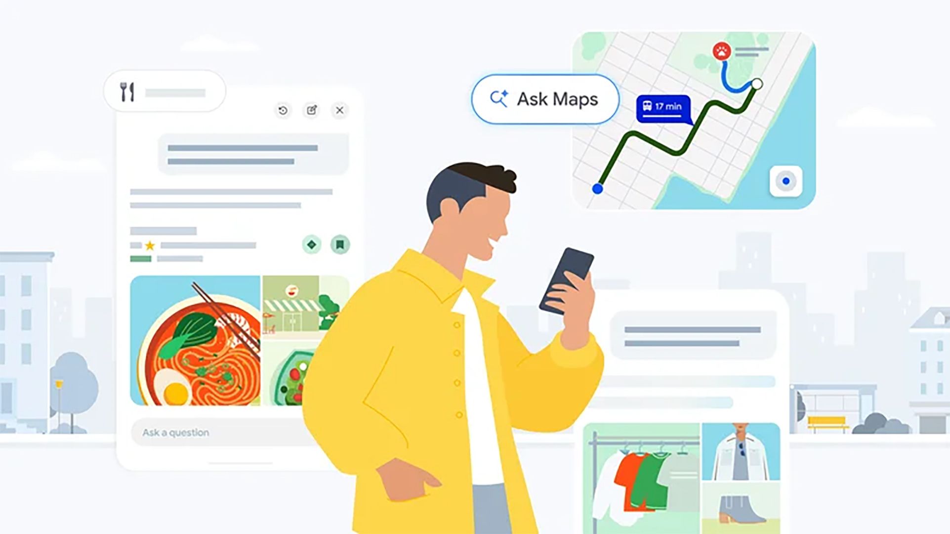 Google Maps can now order takeout, choose hotels, and plan events for you