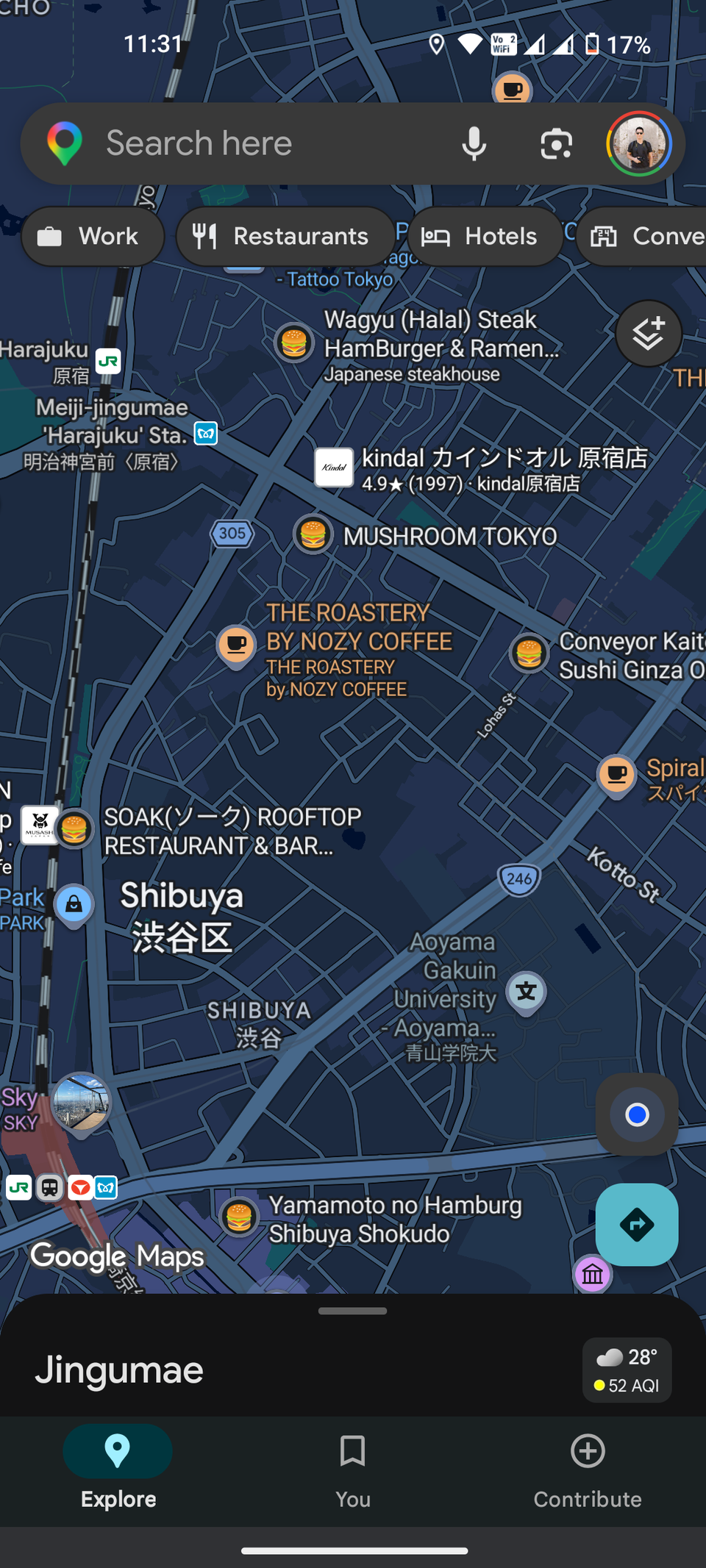 Custom icons on Google Maps app