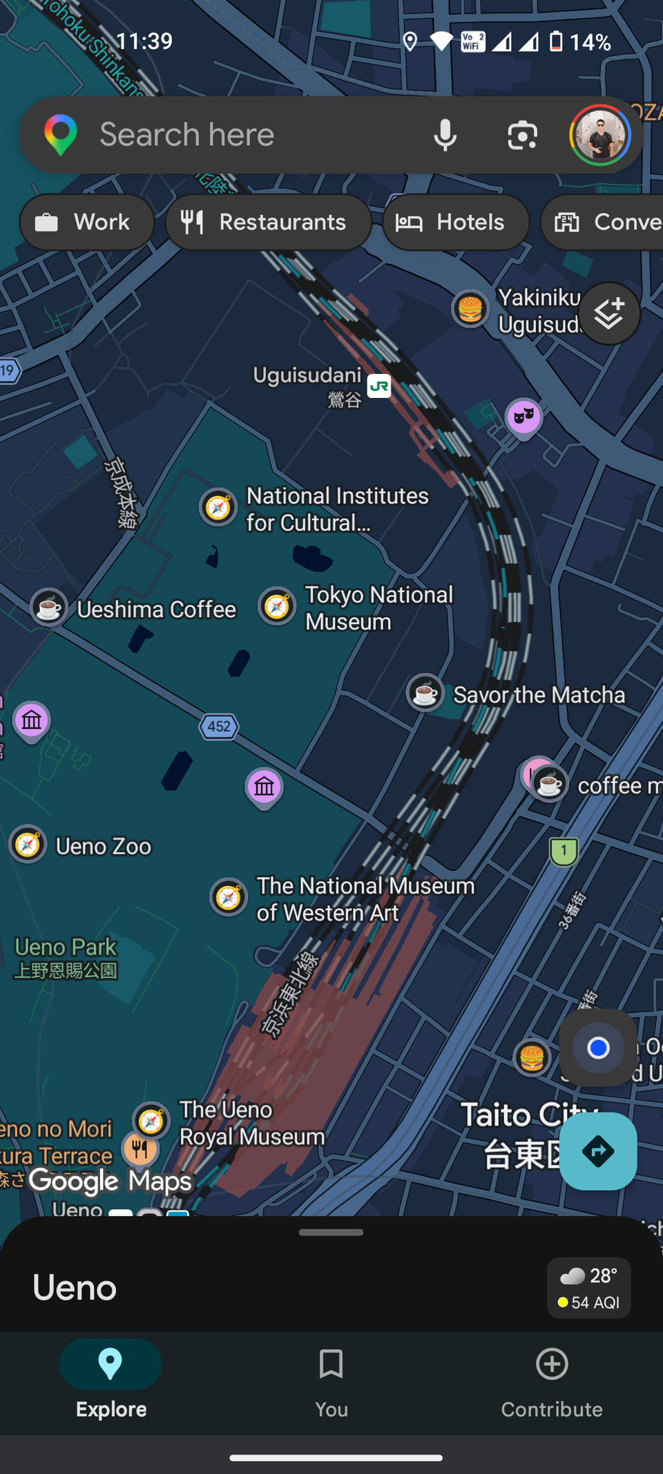 Different emoji on Google Maps app