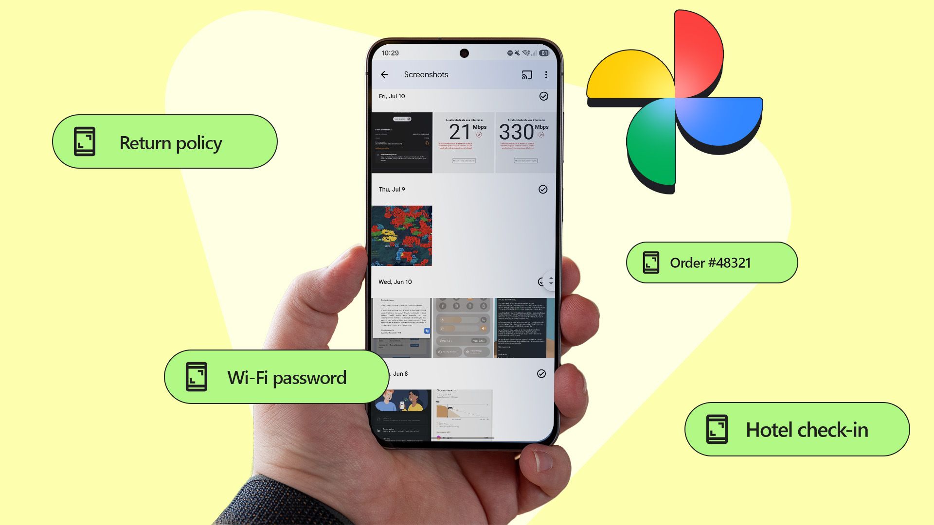 Google Photos finally made my hundreds of screenshots useful; now I can find them