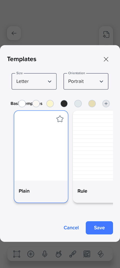 notability options