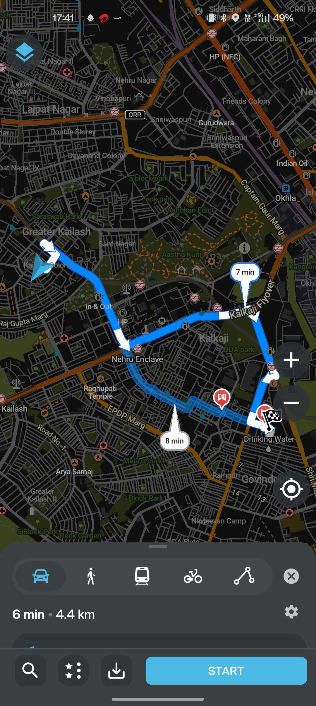 навигатор Organic Maps против Google Maps — иллюстрация 11 к материалу навигатор Organic Maps против Google Maps — иллюстрация 11 к материалу