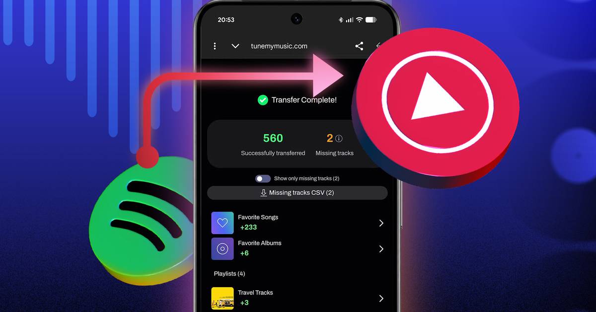 androidpolice.com - Mark Jansen - I moved my entire Spotify library to YouTube Music without losing a single song