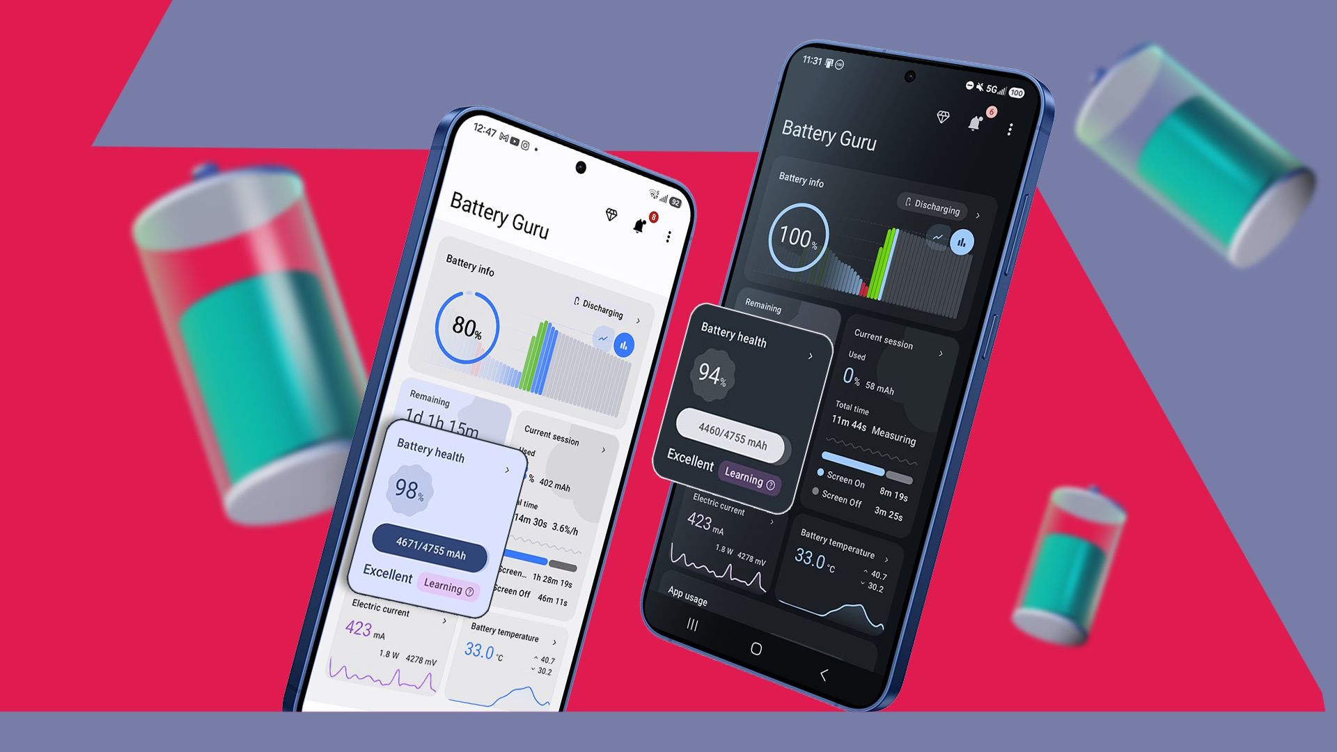 Galaxy S25+ battery charging habits compared