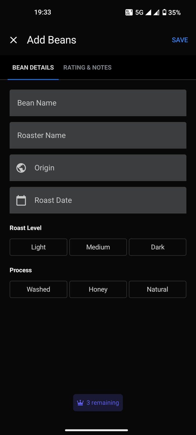 Aeromatic Android app interface (4)