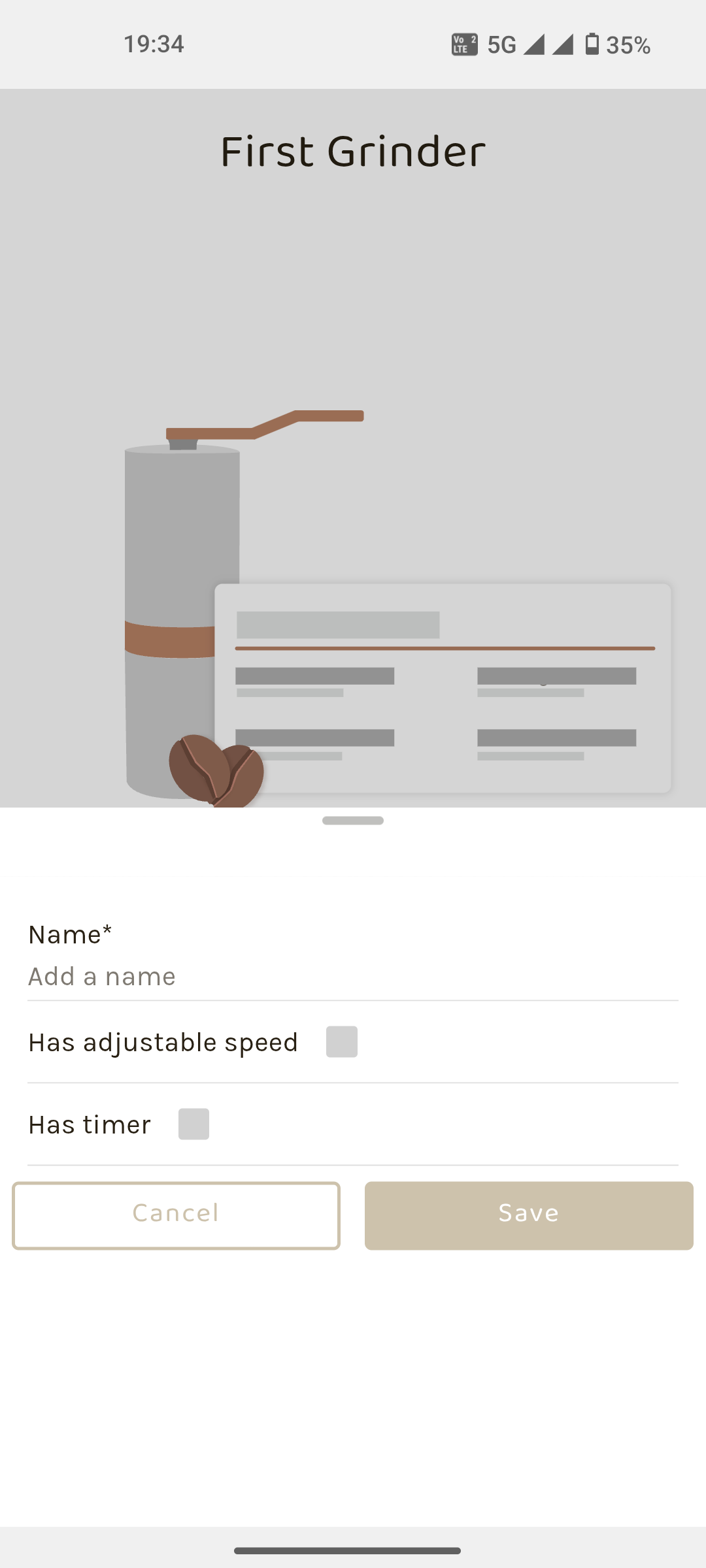 Beanconquerer Android app interface (3)