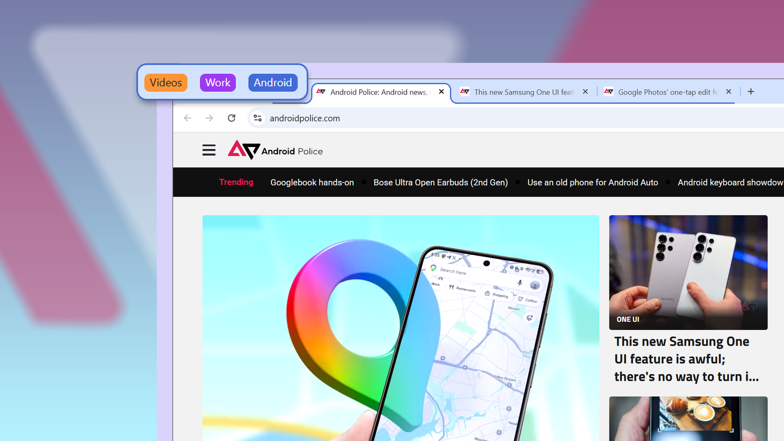 Как функция группировки вкладок в Chrome помогает в работе Браузер Chrome с цветными группами вкладок, которые упорядочивают множество открытых страниц.