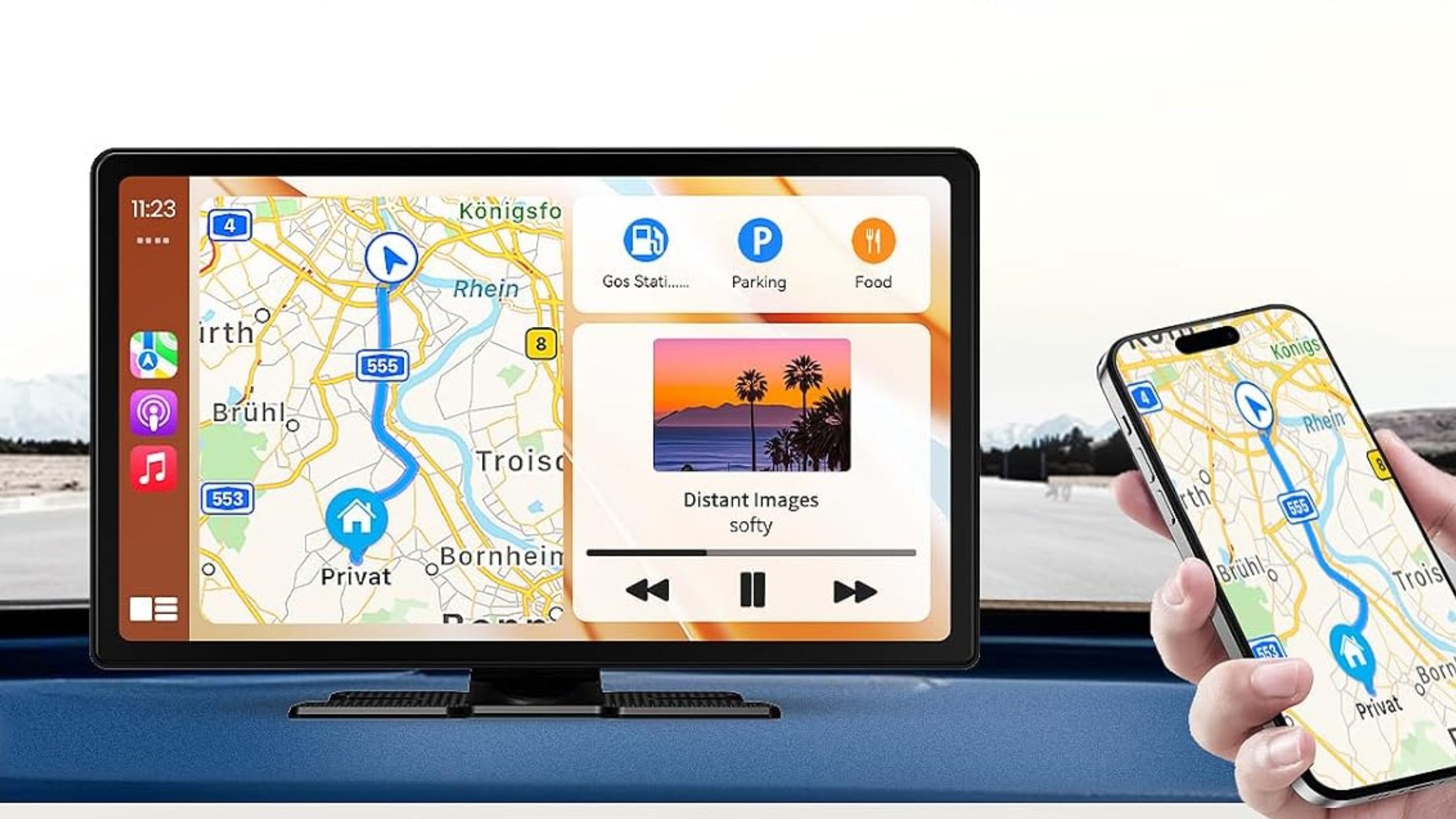 The 11-inch Android Auto wireless screen you've been waiting for just dropped to $109