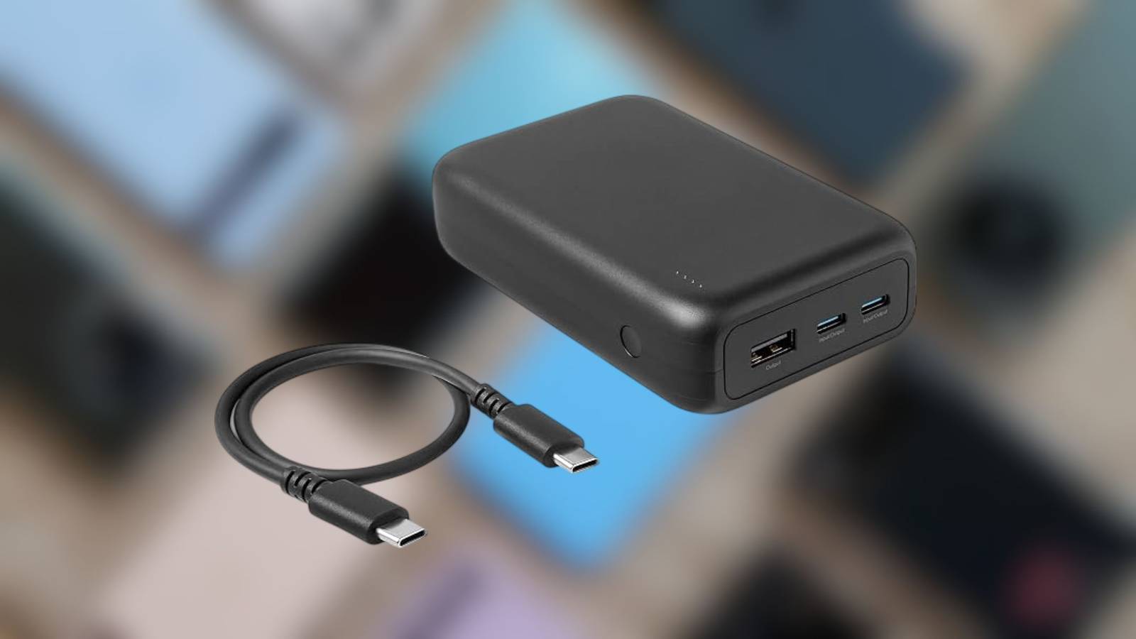 This Amazon Basics 20,000mAh power bank drops to $13—67% off with three charging ports