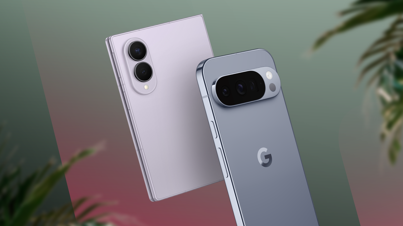 Galaxy Z Fold 8 and Google Pixel 10 Pro side by side.