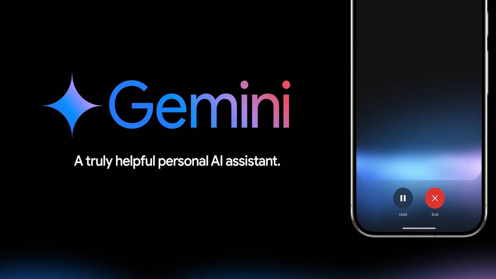 Gemini talks like a regular phone call