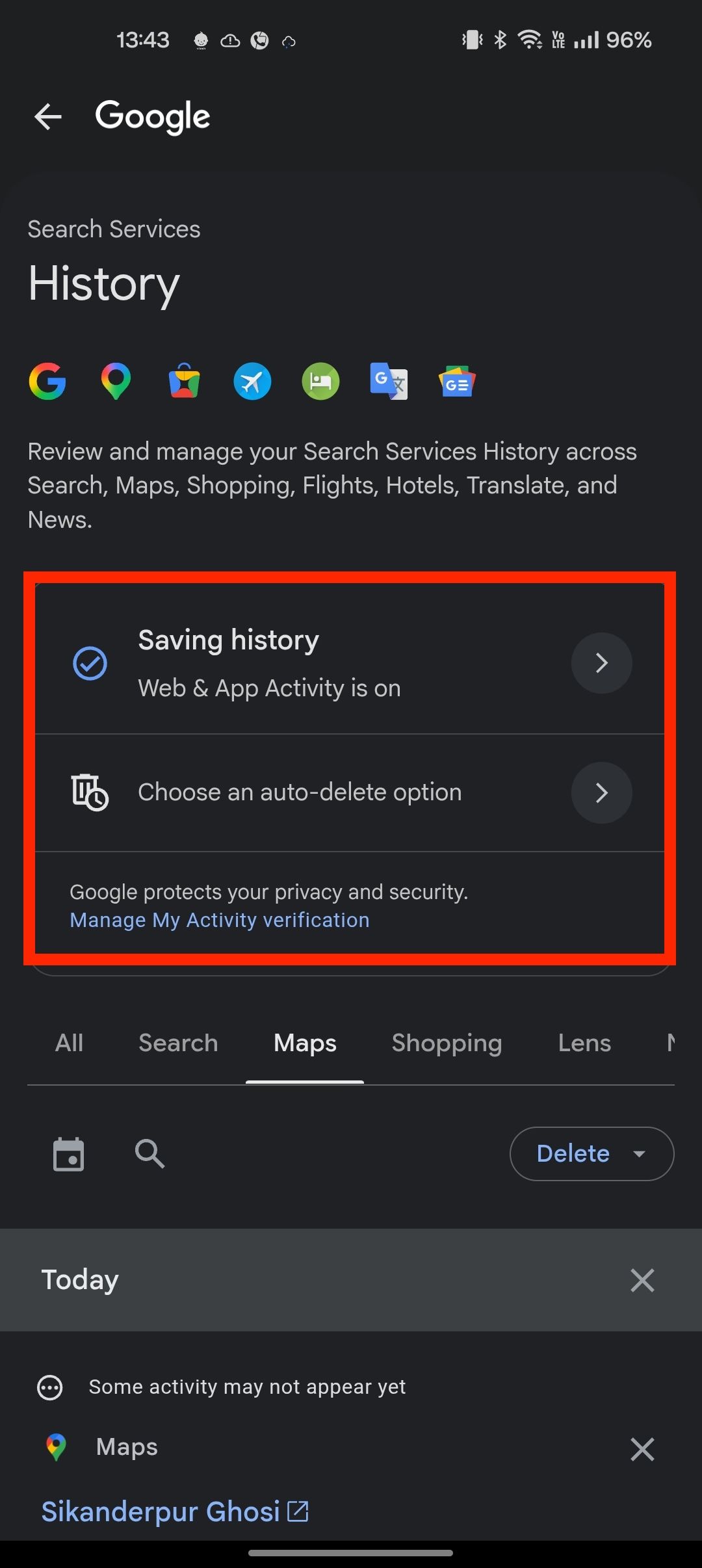 настройки Google Maps — иллюстрация 8 к материалу
