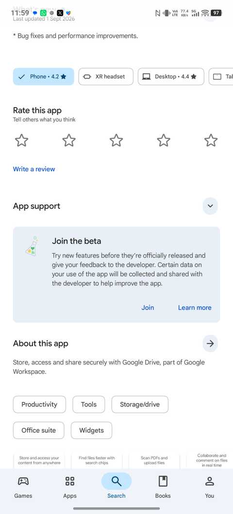 Google Drive s Android Beta Opens Up But You ll Need To Move Fast Google Drive s Android Beta Opens Up But You ll Need To Move Fast