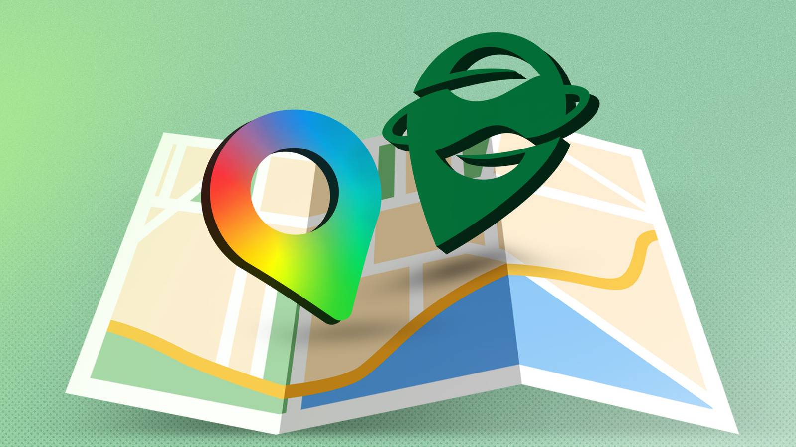 Organic Maps против Google Maps: опыт перехода на офлайн-навигатор Сравнение интерфейсов навигационных приложений Organic Maps и Google Maps на смартфоне