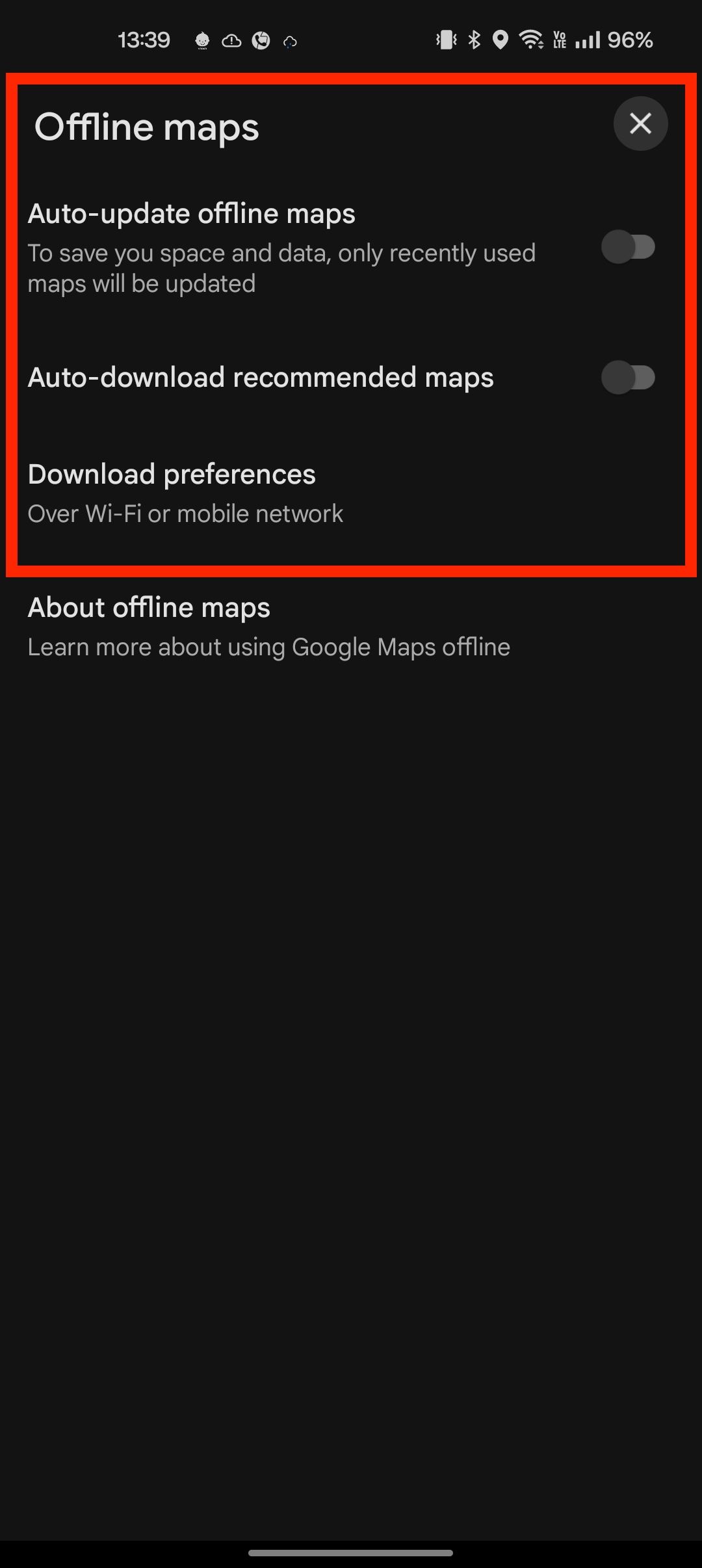 настройки Google Maps — иллюстрация 7 к материалу