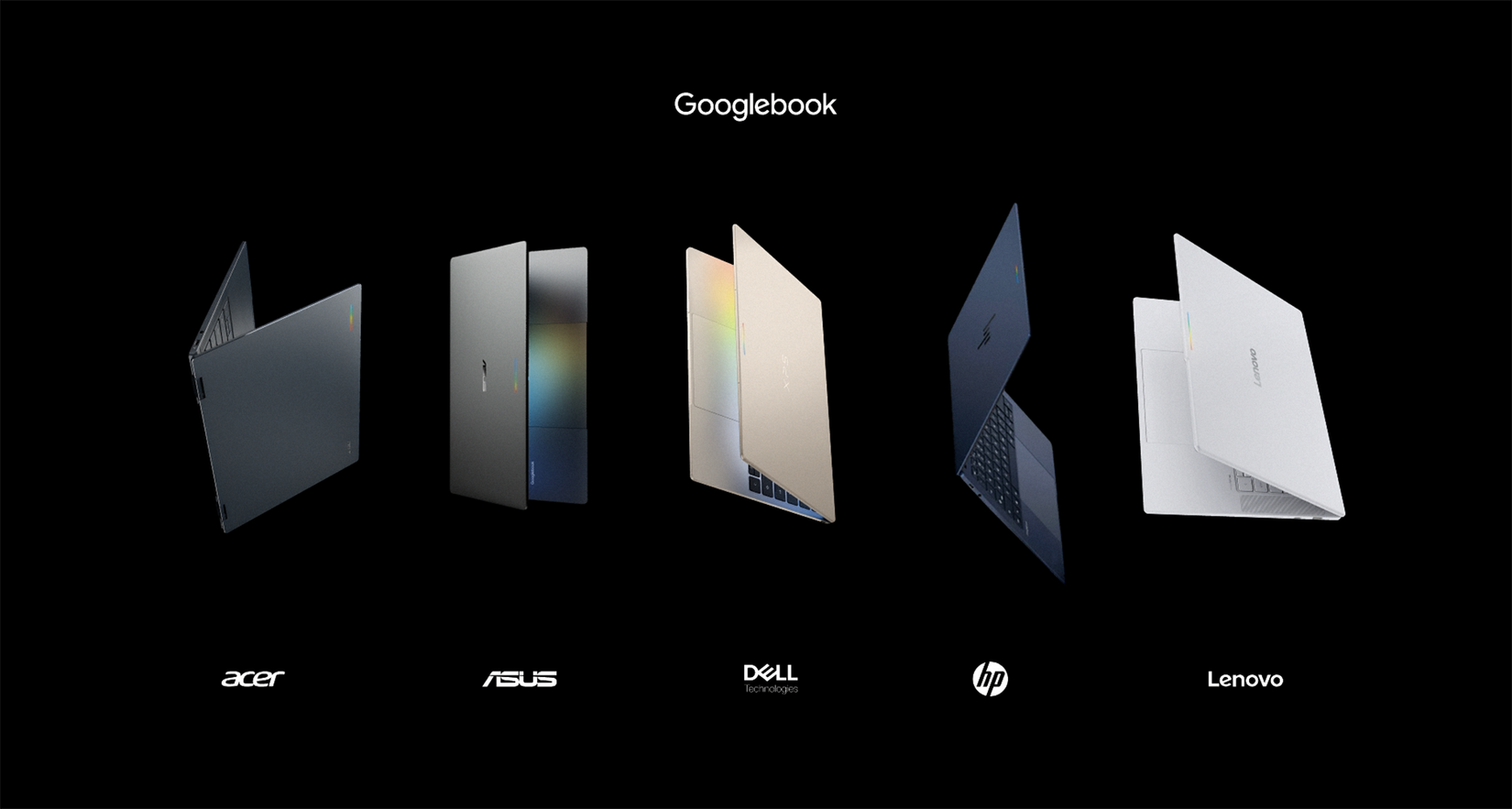 all five Googlebooks
