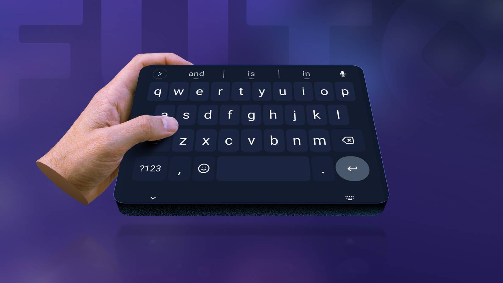 Отказ от Gboard в пользу офлайн-клавиатуры FUTO Интерфейс клавиатуры FUTO на смартфоне