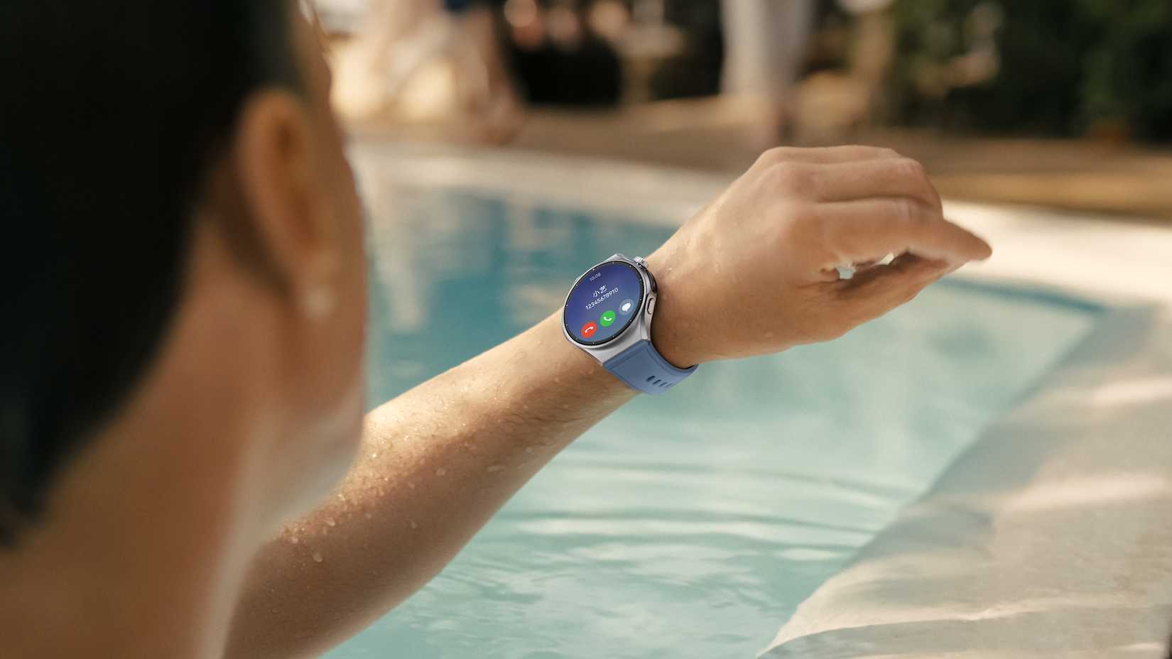 A promotional image of the Huawei Watch 6