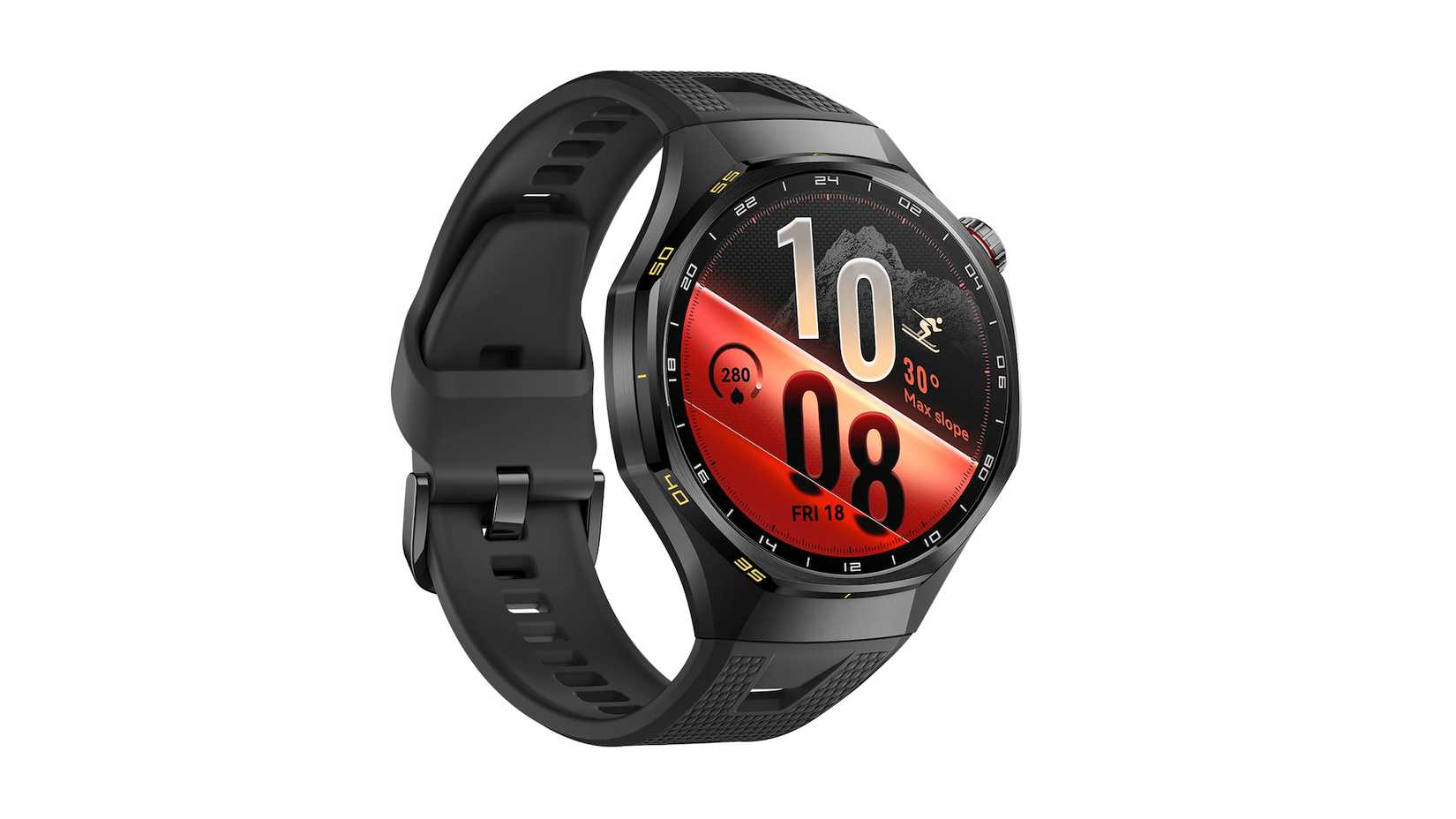 A promotional image of the Huawei Watch GT 7 Pro