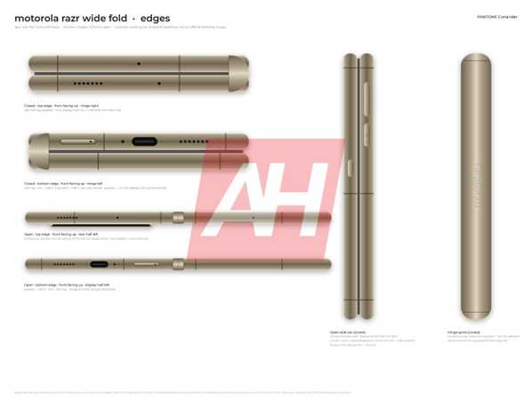 Motorola Razr Wide Fold Coriander Edges