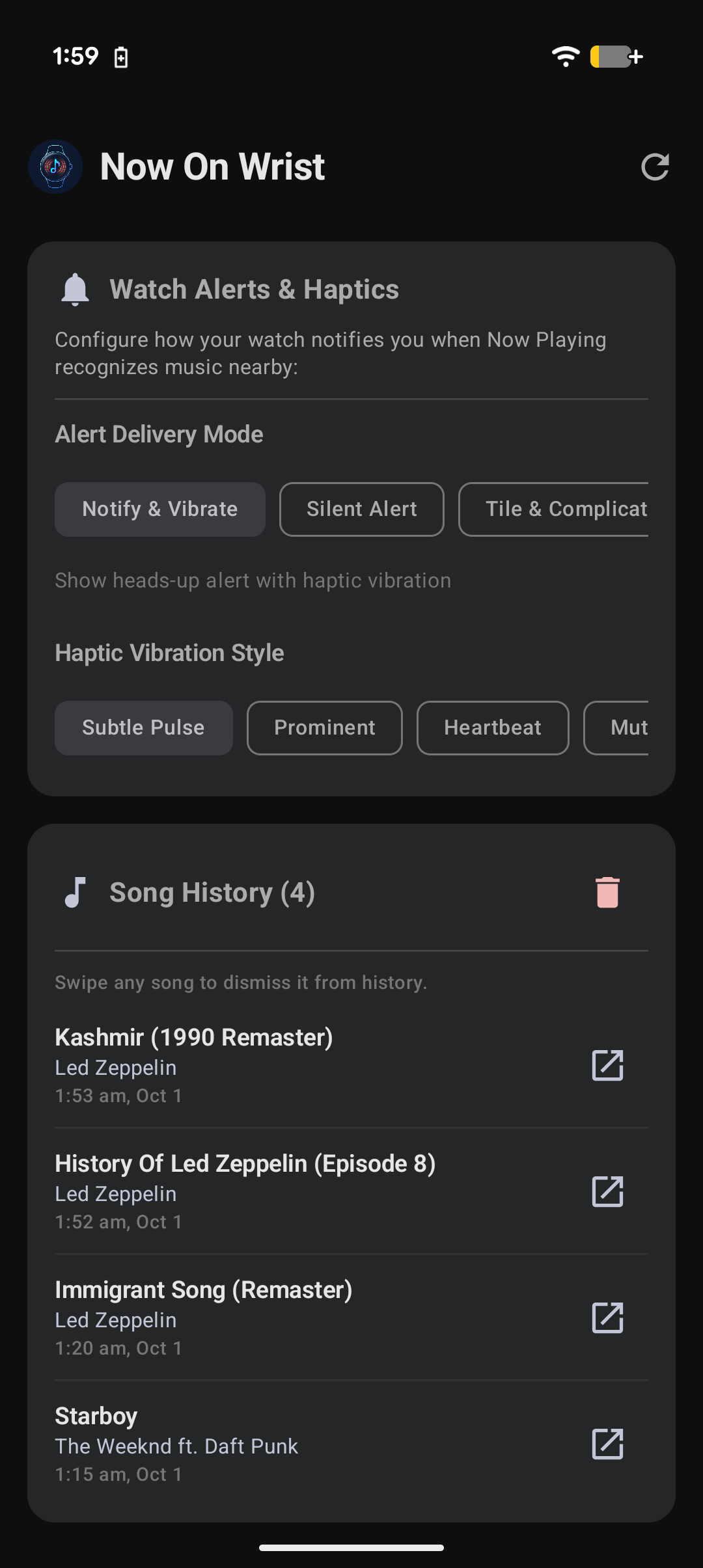 Приложение Now On Wrist переносит функцию Now Playing со смартфонов Pixel на часы — иллюстрация 3 к материалу