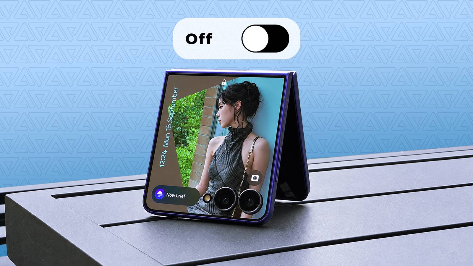 Samsung Galaxy Z Flip smartphone