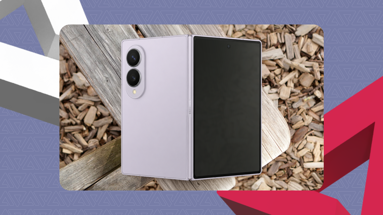 Samsung Galaxy Z Fold 8 в разложенном состоянии Samsung Galaxy Z Fold 8 в разложенном состоянии