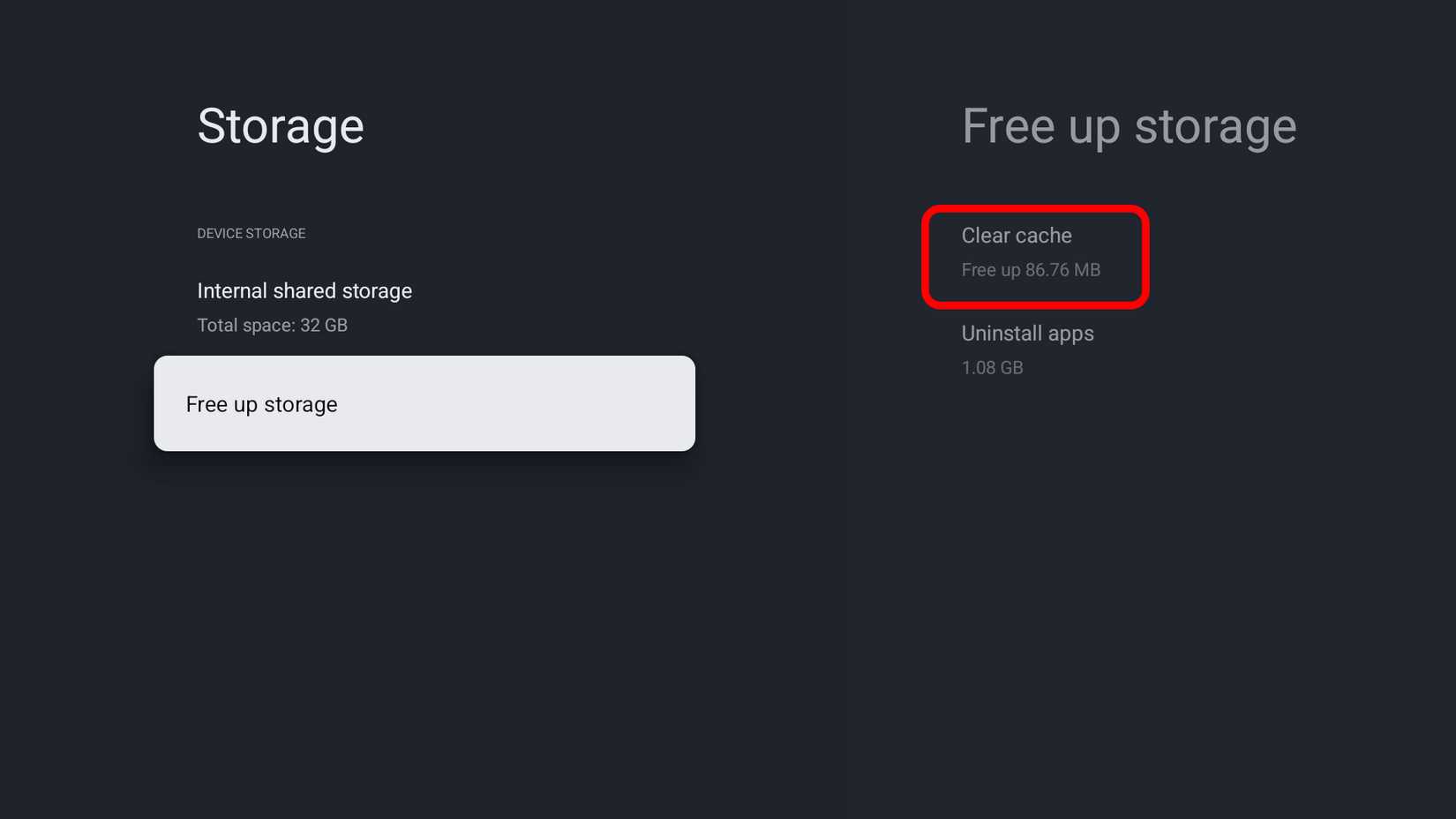 Screenshot-Google-TV-Streamer-4K-clear-storage-cache-of-apps