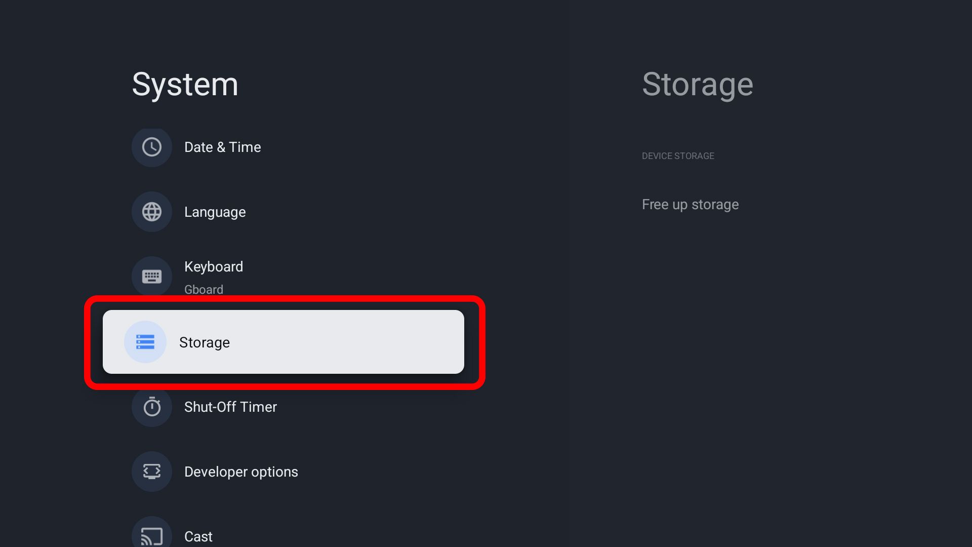 освободить память на Google TV Streamer — иллюстрация 9 к материалу