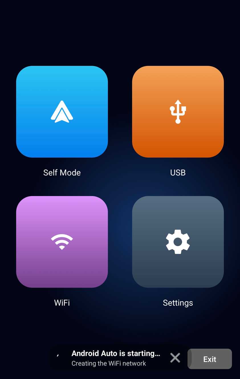 Open Headunit's main page.