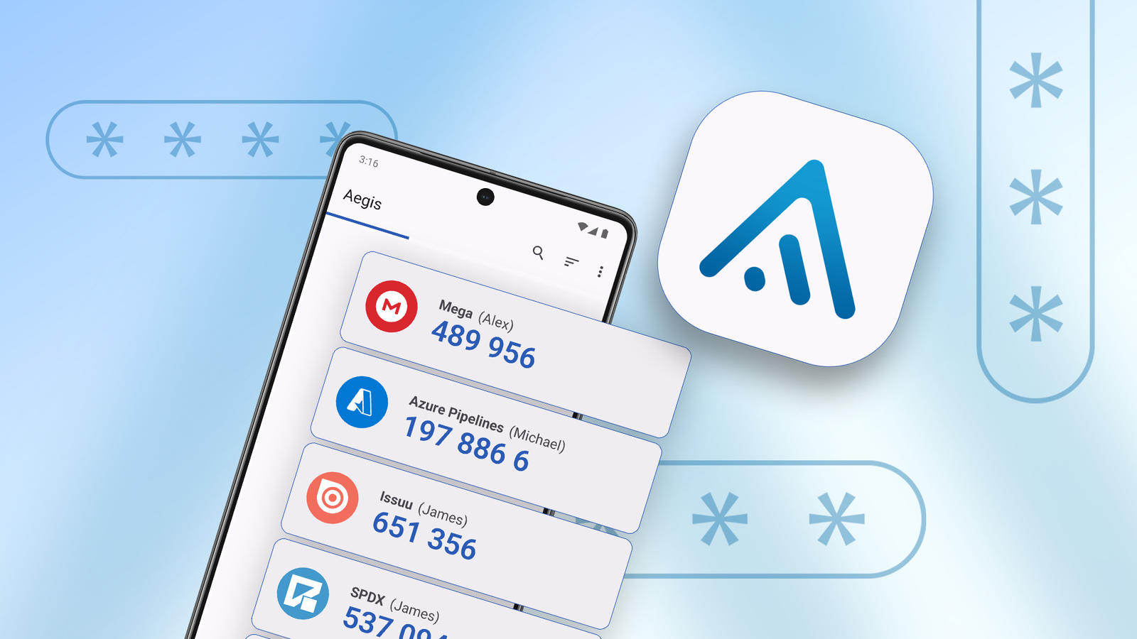 Почему я отказался от Google Authenticator в пользу открытого решения Aegis Authenticator с активными кодами двухфакторной аутентификации