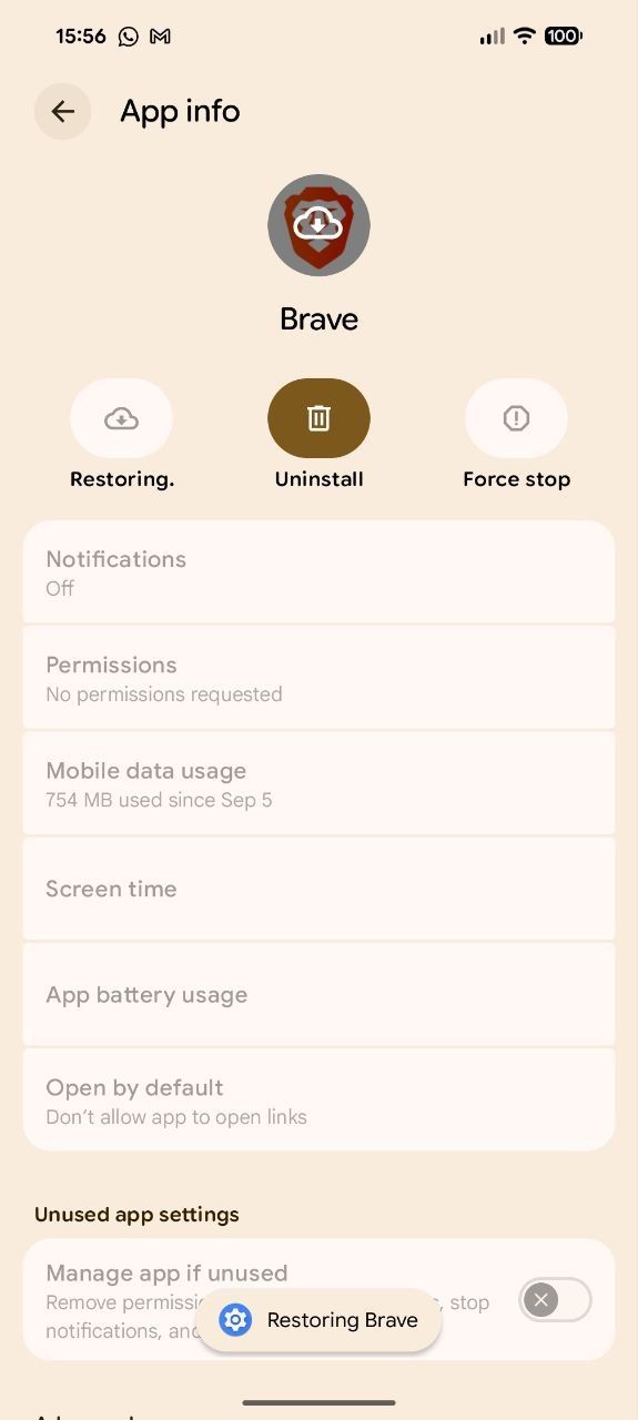 brave-app-archived-restoring-screenshot