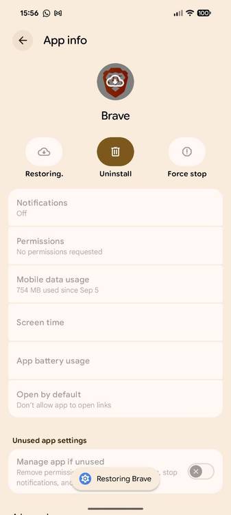 brave-app-archived-restoring-screenshot